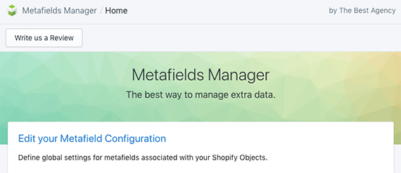 Add global metafields with the Metafields Manager app or similar.