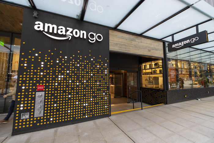 Photo of an Amazon Go store in Seattle