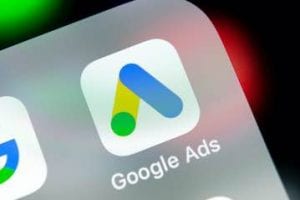 Smartphone screen showing the Google Ad's app icon