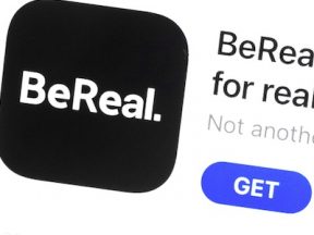 Screenshot of the BeReal app on the App Store