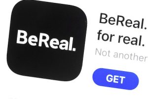 Screenshot of the BeReal app on the App Store