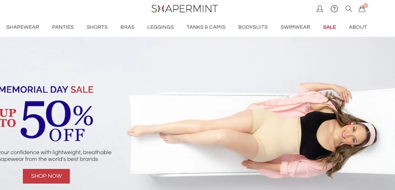 Shapermint is a niche apparel site for females, having launched in 2018. It now ranks on Google for roughly 17,600 keywords with just 371 linking domains.