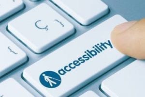 Image of a keyboard key that reads "accessibility"